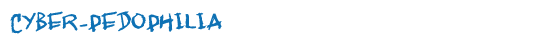 Cyberp&eacute;dophilie