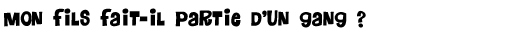 Mon fils fait-il partie d�un gang ?