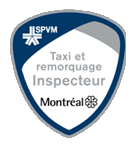 &eacute;cusson des inspecteurs du Bureau du taxi et du remorquage<