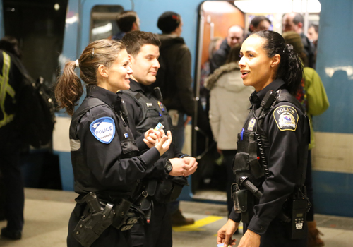 ... ont uni leurs forces Ã  leurs collÃ¨gues de laval et de longueuil lors