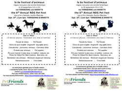 Affiche poour le 6e festival d'animaux de Notre-Dame-de-Gr&acirc;ce