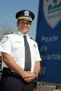 Serge-Dany Marin, commandant du PDQ 46