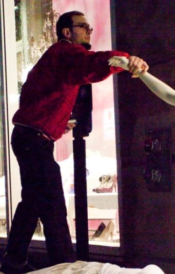 Lets steal a mannequin arm! WTF?